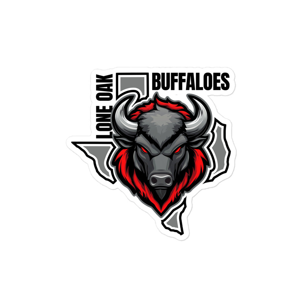 Lone Oak | Vinyl Sticker | "Bad Buffalo"