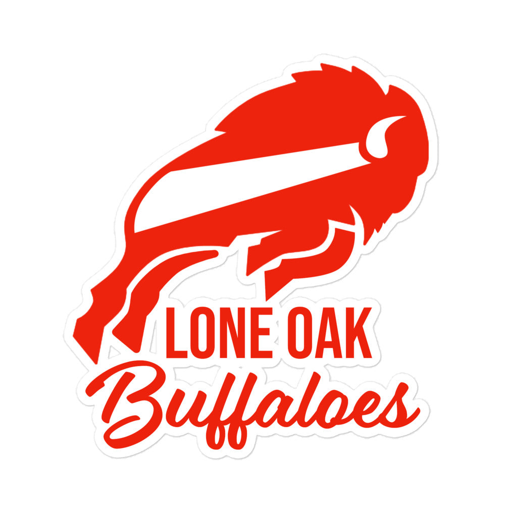 Lone Oak | Vinyl Sticker | "Simply Buffalo"