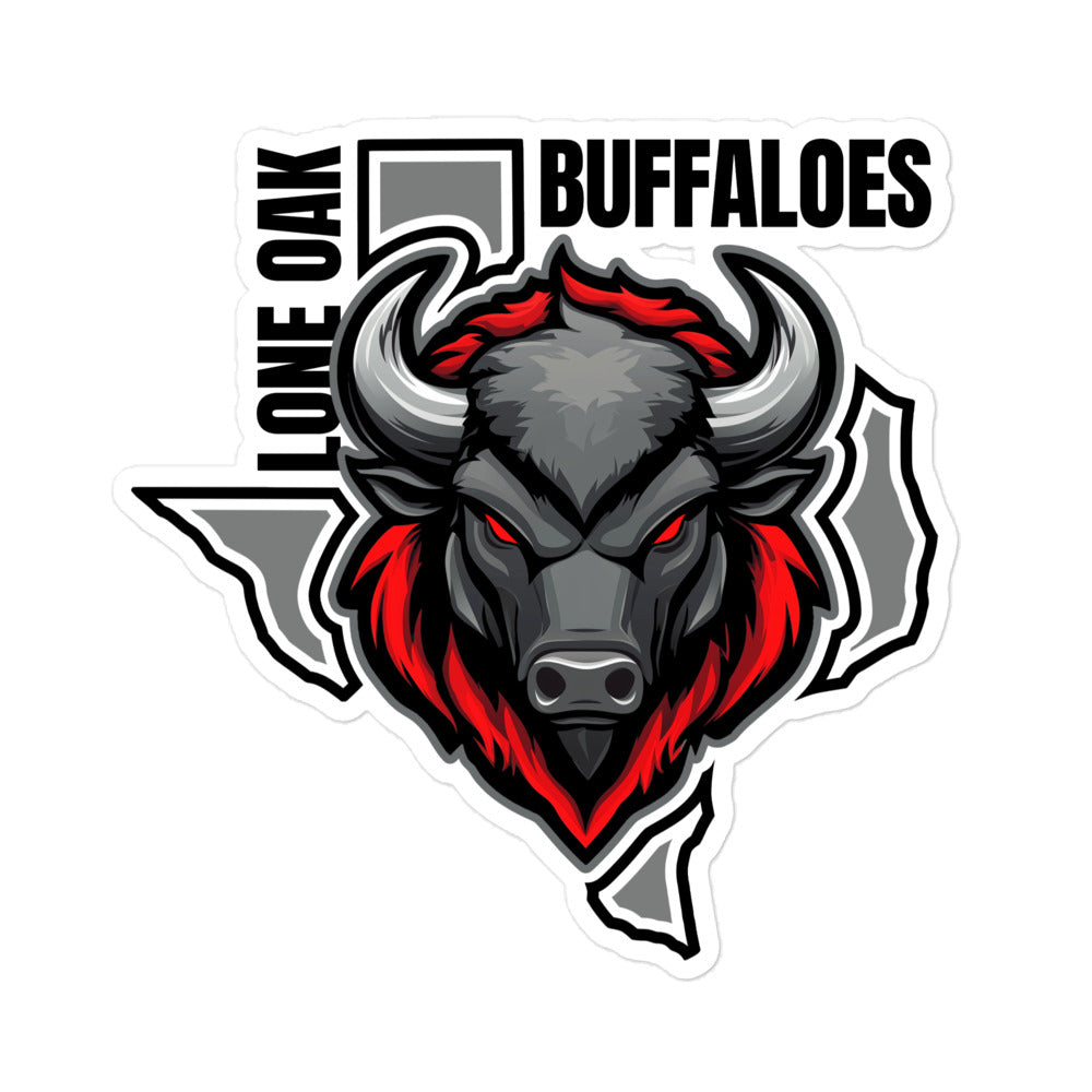 Lone Oak | Vinyl Sticker | "Bad Buffalo"