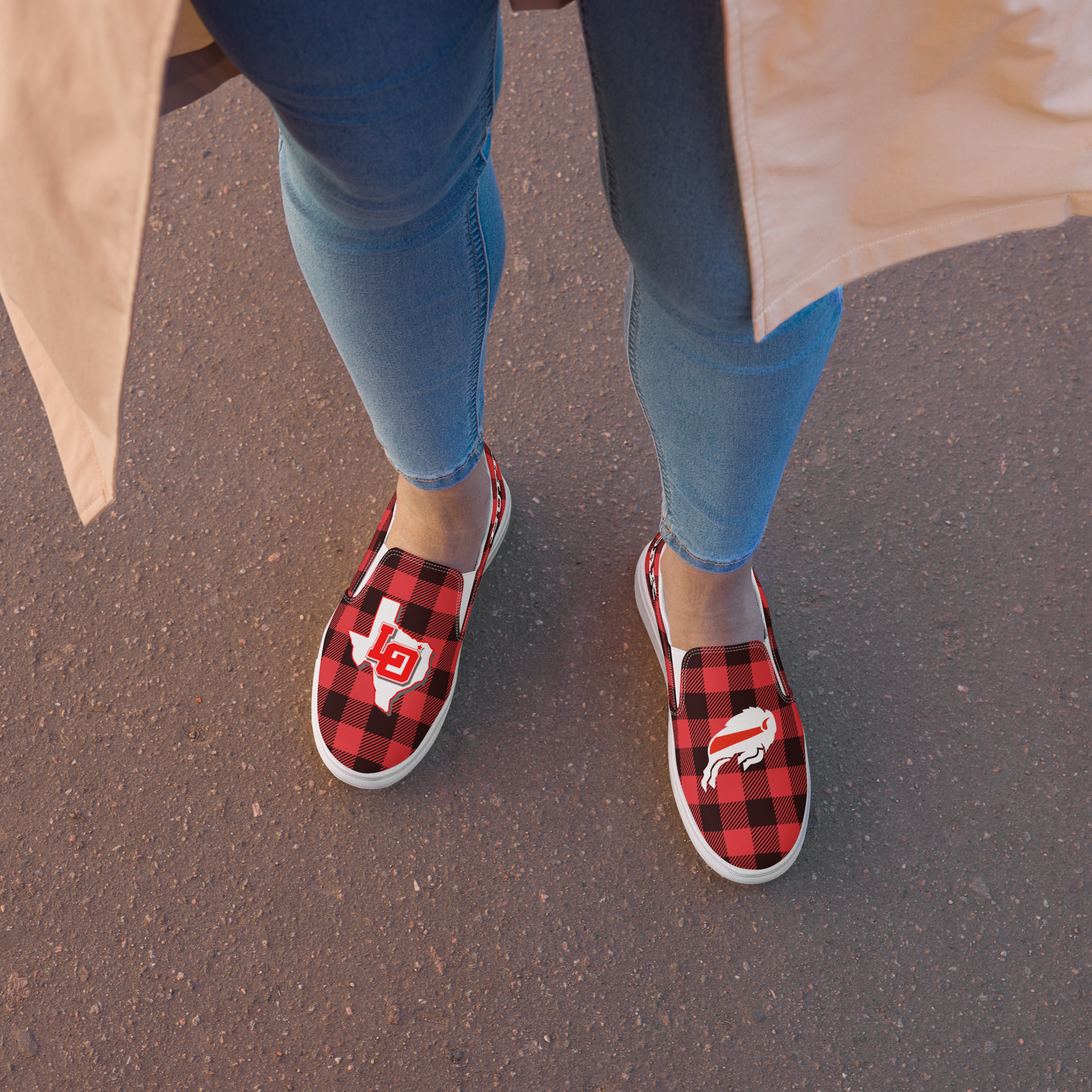 Lone Oak "Jen's XOXO" Women's Canvas Kicks