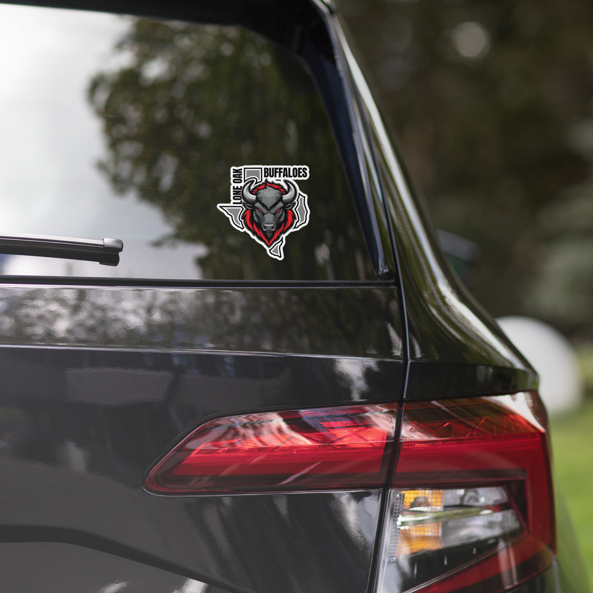 Lone Oak | Vinyl Sticker | "Bad Buffalo"
