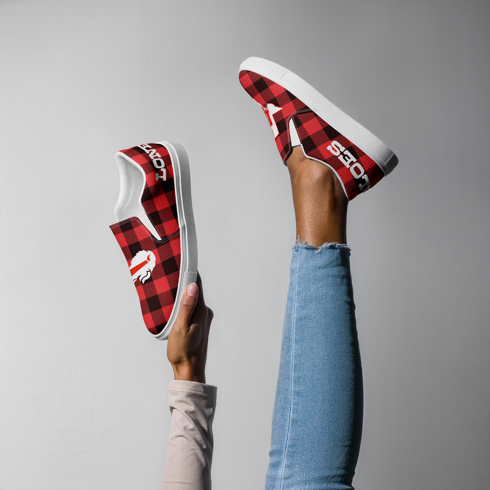 Lone Oak "Jen's XOXO" Women's Canvas Kicks